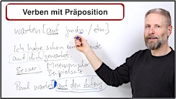 Lerntipps für Verben mit Präposition